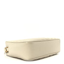 Calfskin Matelasse Monogram Lou Camera Bag Crema Soft