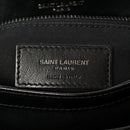 Calfskin Y Quilted Monogram Monochrome Toy Loulou Crossbody Bag Black