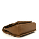 Grained Lambskin Monogram Large Niki Chain Satchel Dark Cork