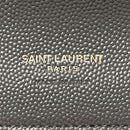 Grain De Poudre Matelasse Chevron Monogram Envelope Clutch Fog