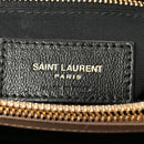 Suede Y Quilted Monogram Medium Loulou Chain Satchel Taupe