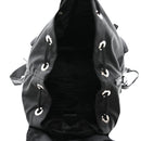 Re-Nylon Vela Saffiano Medium Backpack Black