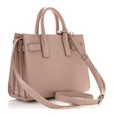 Grained Calfskin Nano Sac De Jour Pale Blush