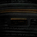 Re-Nylon Saffiano Medium Re-Edition 1978 Top Handle Bag Black