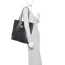 Smooth Calfskin La Medusa Tote Bag Black