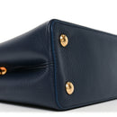 Taurillon Kintsugi Capucines MM Navy