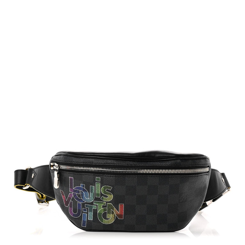 Damier Graphite Bumbag Yellow