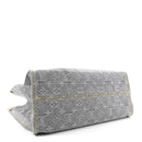 Monogram Denim Onthego MM Washed Grey