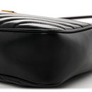 Calfskin Matelasse Monogram Lou Camera Bag Black