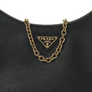 Saffiano Lux Re-Edition 2005 Shoulder Bag Black