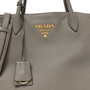 Vitello Daino Zippered Tote Argilla