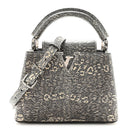 Lizard Mini Capucines Argento