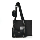 Re-Nylon Saffiano Re-Edition 2005 Shoulder Bag Black