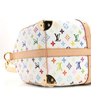 LV X TM Monogram Multicolor Keepall Bandouliere 45 White