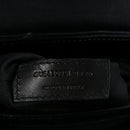 Calfskin Y Quilted Monogram Monochrome Toy Loulou Crossbody Bag Black