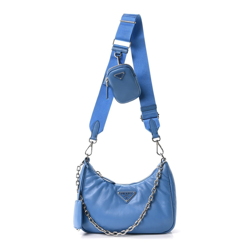 Nappa Soft Padded Re-Edition 2005 Shoulder Bag Onda