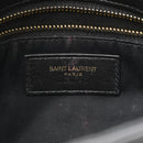 Lambskin Quilted Toy Loulou Puffer Monogram Chain Satchel Black