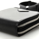 Saffiano Smartphone Case Crossbody Black