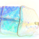 PVC Monogram Keepall Bandouliere 50 Iridescent Prism