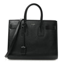 Calfskin Small Sac De Jour Black