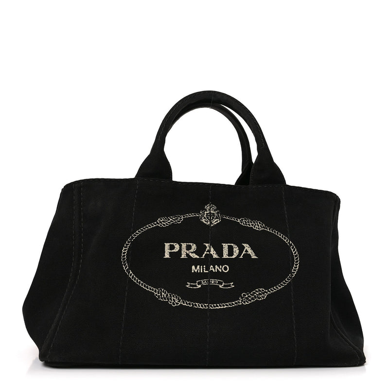 Canapa Logo Tote Black