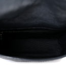 Crinkled Calfskin Matelasse Monogram Niki Chain Wallet Dark Smog