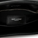 Calfskin Y Quilted Monogram Toy Loulou Crossbody Bag Black