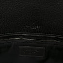 Grained Lambskin Monogram Large Niki Chain Satchel Black