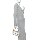 Monogram Multicolor Pochette Accessories White