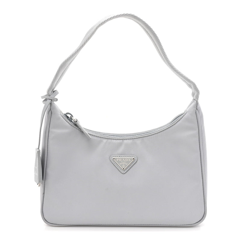Tessuto Nylon Mini Re-Edition 2000 Bag Fiordaliso