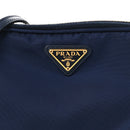 Tessuto Nylon Saffiano Mini Camera Crossbody Royal