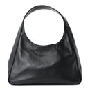 Nappa Mini Triangle Hobo Black