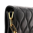Nappa Padded Wallet On Chain Black