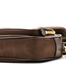 Re-Nylon Saffiano Mini Shoulder Bag Sienna