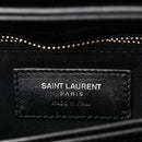 Calfskin Y Quilted Monogram Toy Loulou Crossbody Bag Black