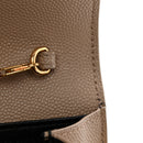 Grain De Poudre Monogram Uptown Chain Wallet Dark Beige