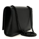 Grain De Poudre Small Classic Monogram Monochrome Kate Satchel Black