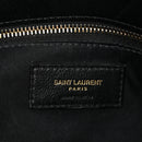 Lambskin Quilted Small Loulou Puffer Monogram Chain Satchel Black