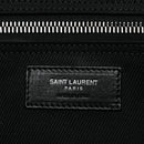 Linen Calfskin Rive Gauche Tote Black