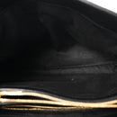 Calfskin Y Quilted Monogram Medium Loulou Chain Satchel Black