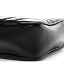 Calfskin Matelasse Monogram Lou Camera Bag Black