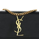 Grain De Poudre Small Monogram Kate Satchel Black
