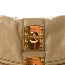 Nappa Matelasse Coffer Hobo Beige
