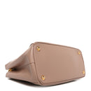 Saffiano Small Galleria Double Zip Tote Cammeo