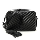 Calfskin Matelasse Monogram Monochrome Lou Camera Bag Black