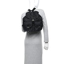 Nylon Vela Medium Backpack Black
