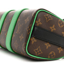 Monogram Macassar Keepall Bandouliere 25 Minty Green
