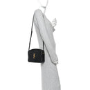 Calfskin Matelasse Monogram Lou Camera Bag Black