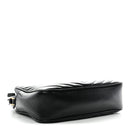 Calfskin Matelasse Monogram Lou Camera Bag Black