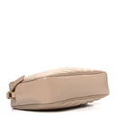 Calfskin Matelasse Monogram Lou Camera Bag Dark Beige